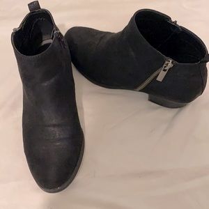 Carlos black ankle boots